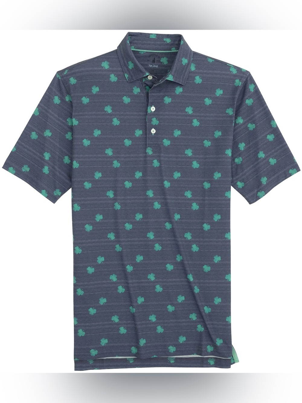 Johnnie-O Lucky Streak Polo - Shadow Glen - Large